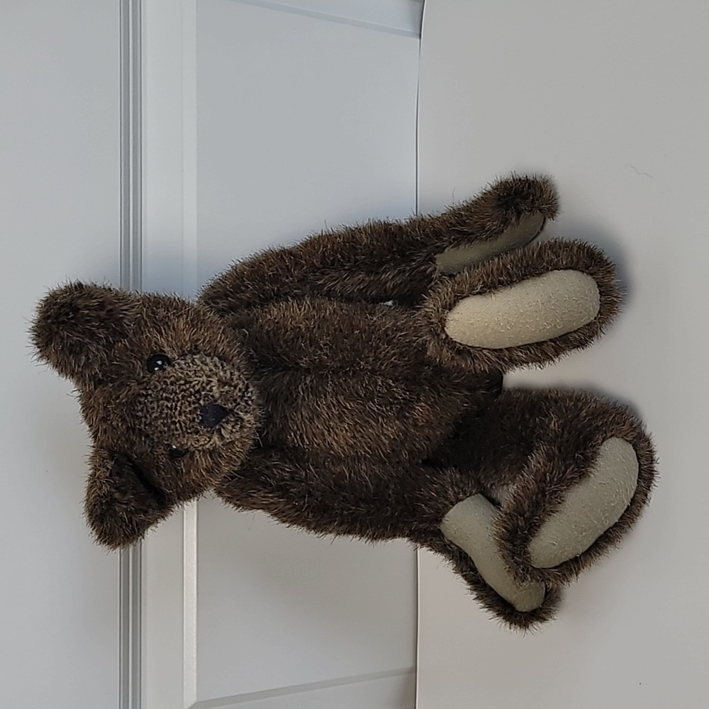Vintage The Green Mountain Bears Mary Meyer Carol Carini 15" Jointed Brown Bear